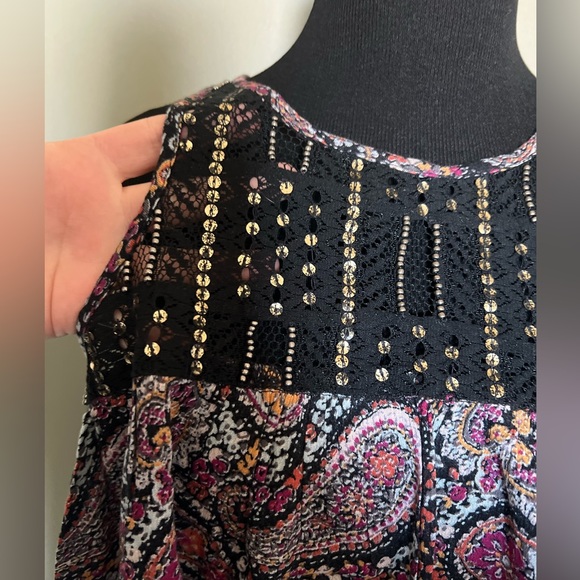 Hollister size S Beaded lace,floral - Picture 3 of 10